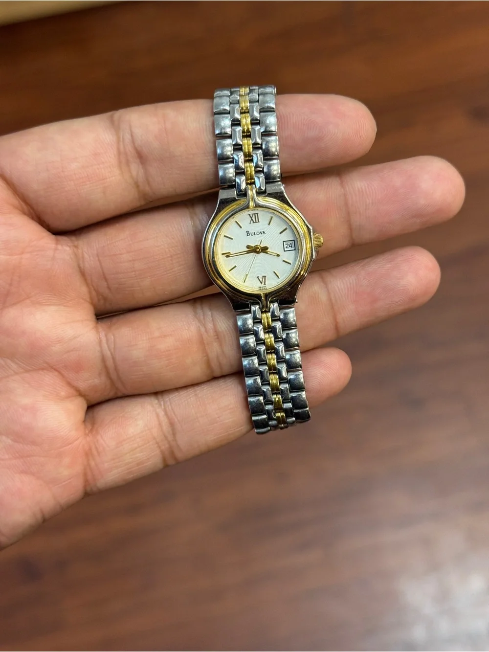 Bulova vintage Women’s Two-Tone Gold & Silver Dress Watch